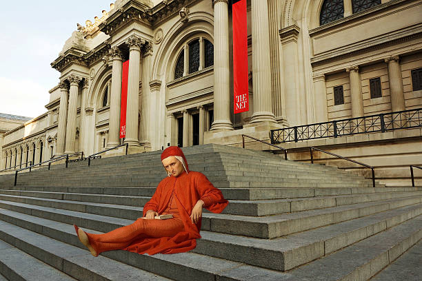 Dante and Virgil at Pizzatown